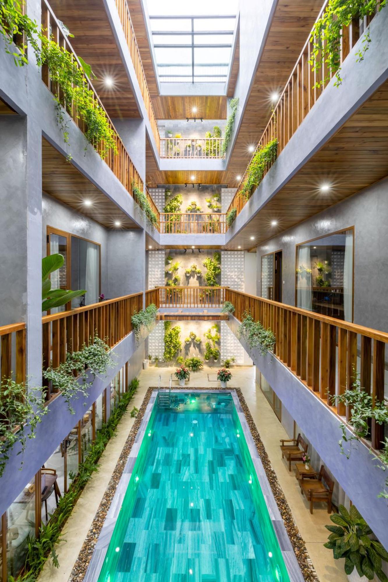Moon Sun Boutique Villa Hotel Hue Exterior photo